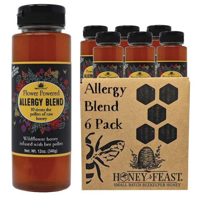 Bulk Case Allergy Blend Honey (72 Fl Oz)