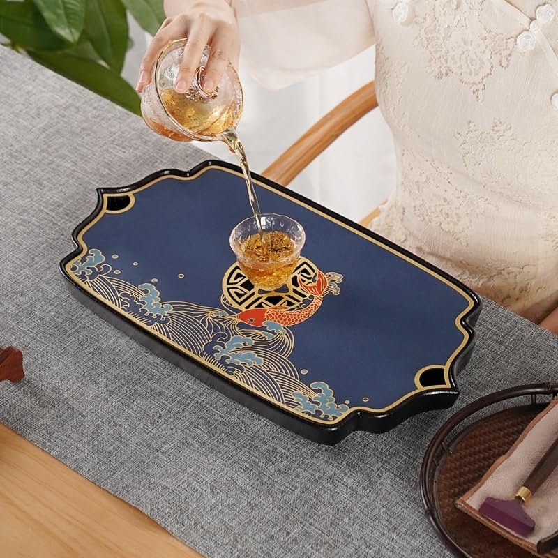Tea Set Household Water Storage Tea Tray Indoor Ceramic Water Storage Dry Brewing Table