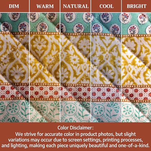 100% Cotton Oven Mitt & Pot Holder Set