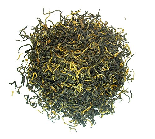 Organic Golden Monkey Black Tea Premium Loose leaf Tea Fujian Black Tea 3 oz (3 Ounce)