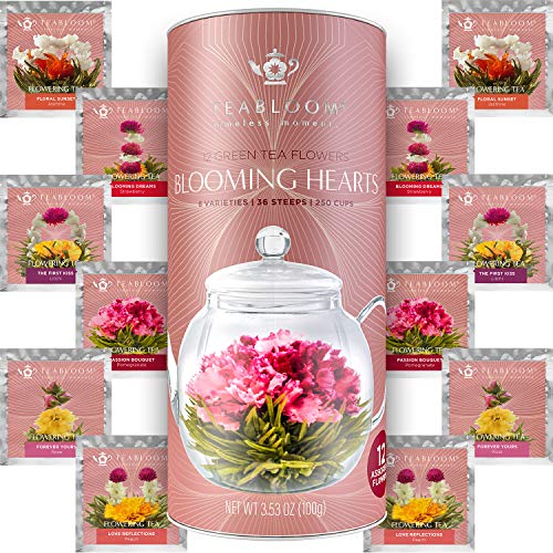 Heart Shaped Flowering Teas (3.53 Ounce)