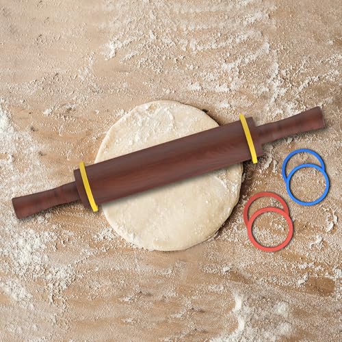 Rolling Pin with Handles (3 Count)