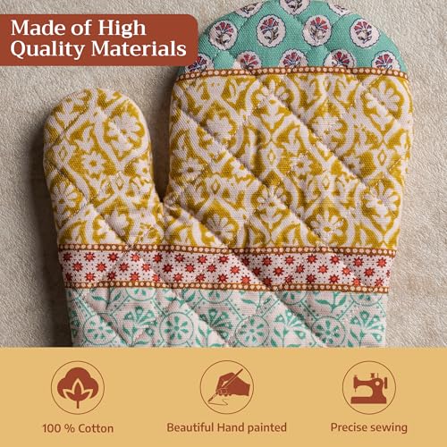 Maison d'Hermine Oven Gloves 100% Cotton Oven Mitt