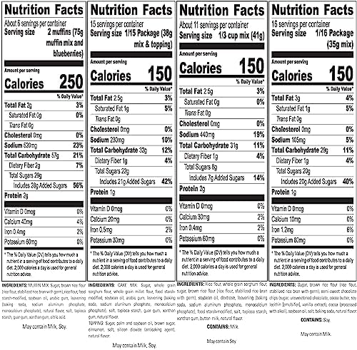 Gluten Free Mix Variety Pack (80 Ounce)
