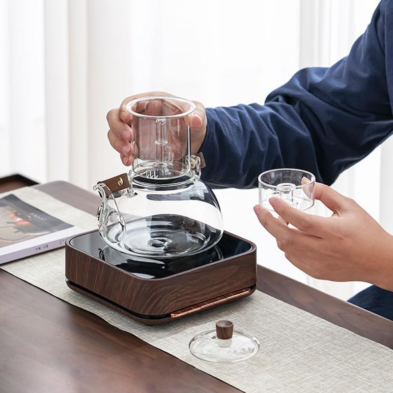 Japanese Style 950ml Glass Teapot with Removable Infuser