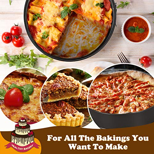8 Inch Non stick Springform Pan with Removable Bottom