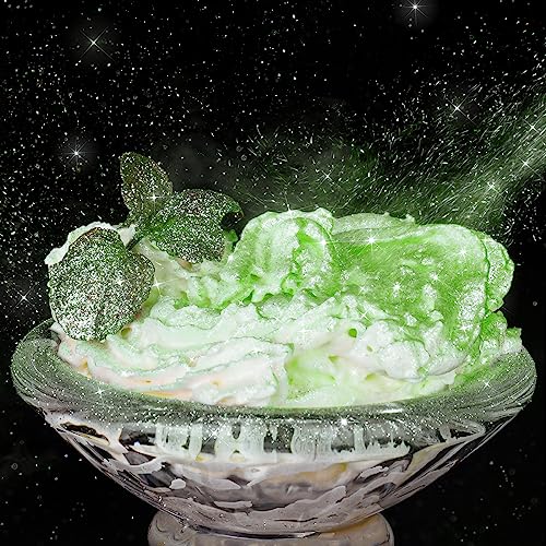 Edible Food Grade Glitter Powder Glimmer Luster Dust Metallic Fancy Food Decorating Sprinkle Glimmery Dust for Drink Wine Beverage Cake Bakery Vegan Allergen