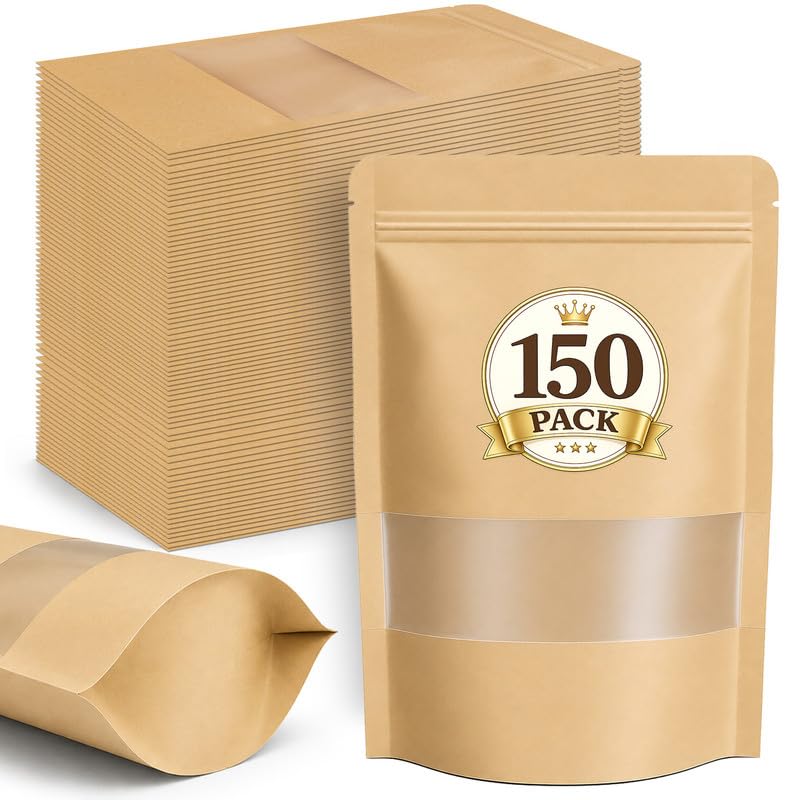 150 Pack Resealable Bags for Small Business (150 Count)
