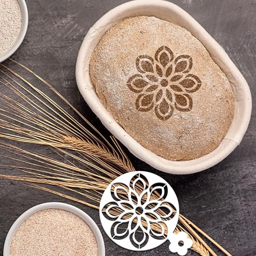 Mandala Coffee Stencils Reusable (25 Count)