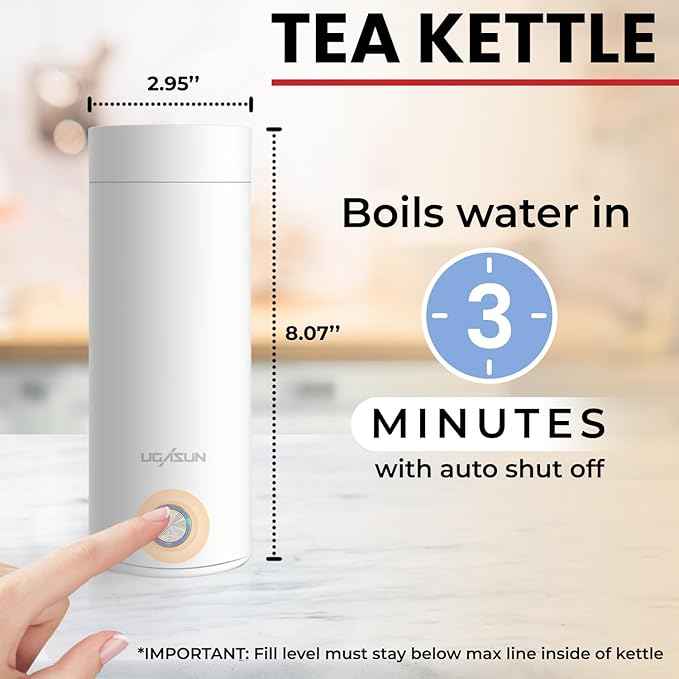 Get Well Soon Gift Basket for Men and Women: Organic Tea, Portable Kettle, Soup, Honey Sticks, Cookies & Insulated Mug Care Package | Post Surgery | Feel Better