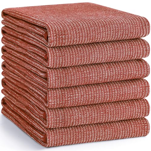 380 GSM Cotton Premium Kitchen Towels 6 Pack (6 Count)