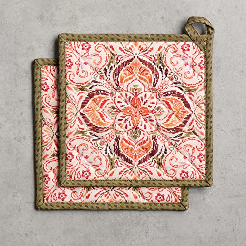 Pot Holders 100% Cotton Potholders (2 Count)