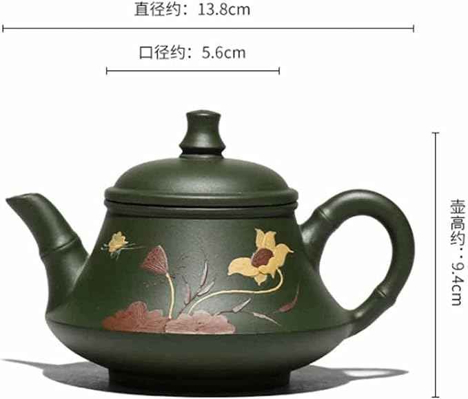 New Ceramic Teapot Handmade Purple Clay Pot Drinking Set Drinking Set for Women Tea Party or Gift Giving Tea Cup