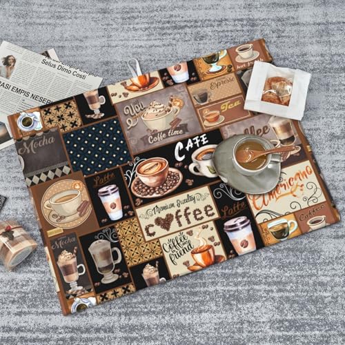 Boho Coffee Dish Drying Mat