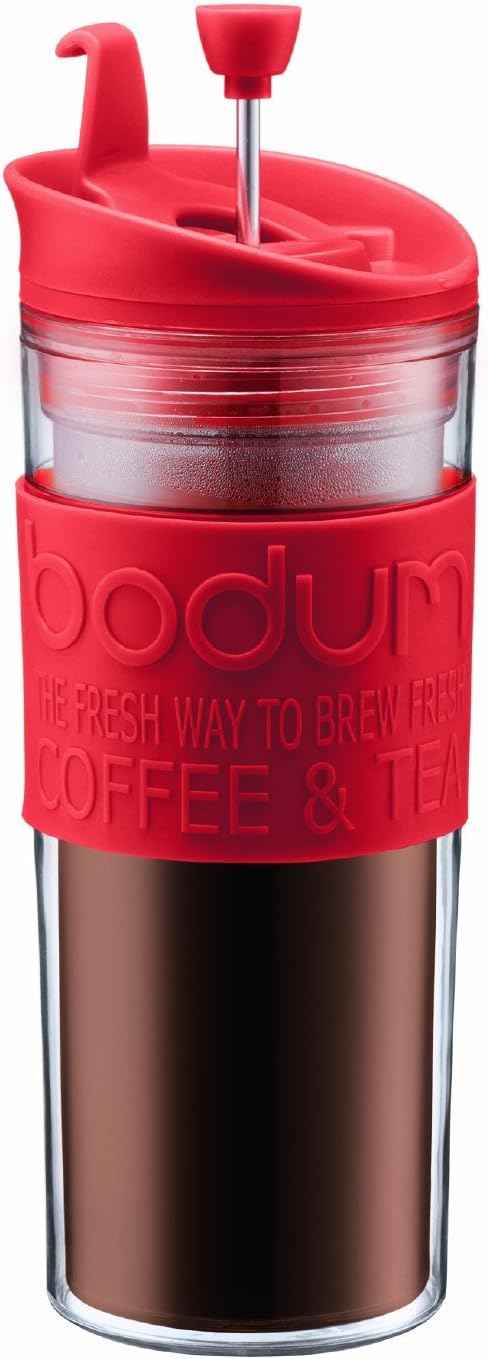 Plastic Insulated Double Wall Coffee and Tea Press