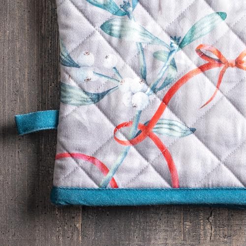 100% Cotton Oven Mitt & Pot Holder Set (2 Count)
