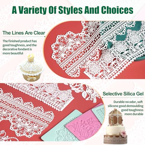 Lace Molds Silicone