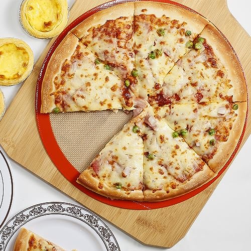 Round Silicone Baking Mats for 12 Inch Pizza Pan