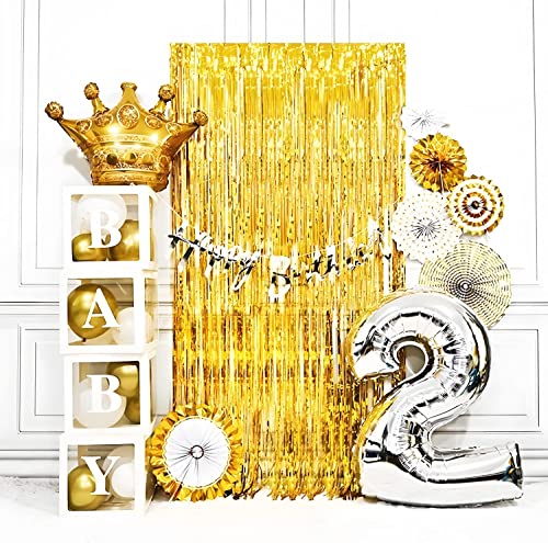 Foil Fringe Curtains (2 Count)