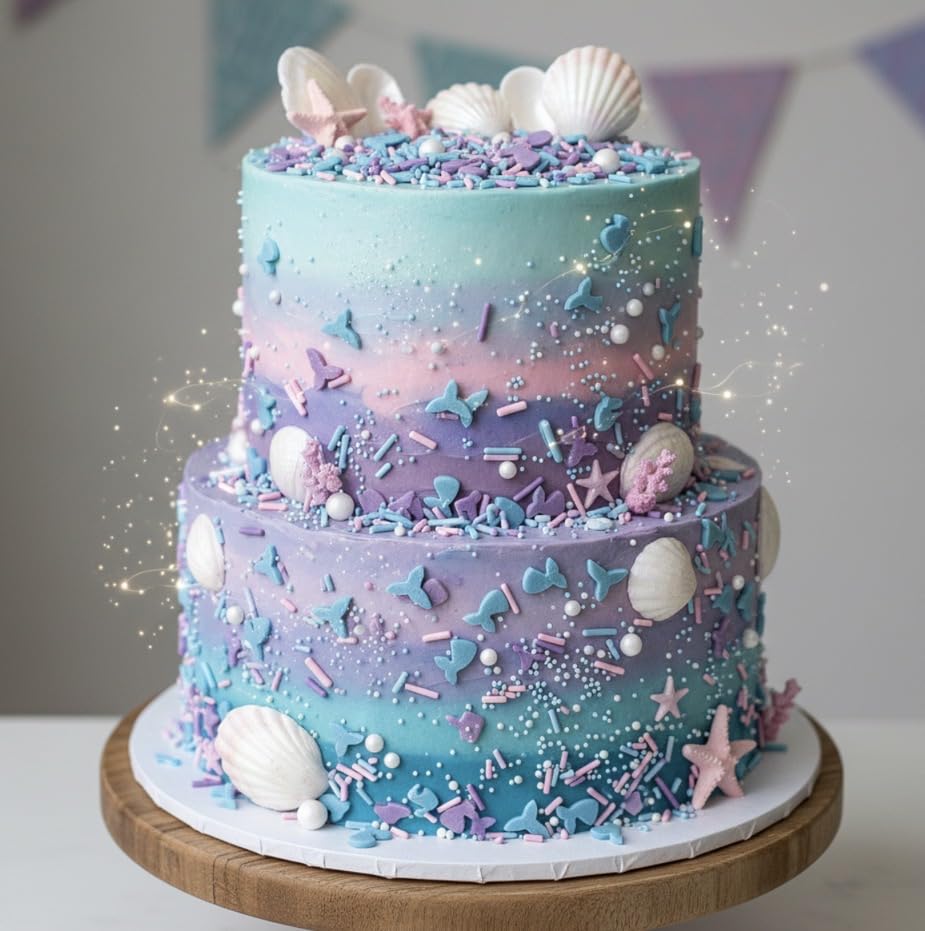 Mermaid Sprinkles for Baking (3 Ounce)