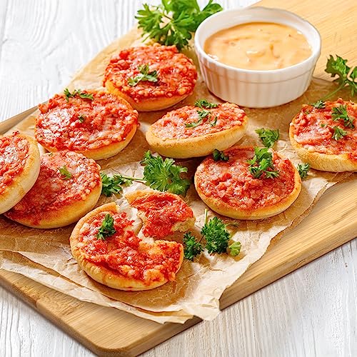 12 Packs Wooden Cutting Board Set with Handles Large Kitchen Serving Plain Chopping Board Bulk Gifts for Mom for Vegetables Meat Pizza Cheese Fruit Bread (12 Count)