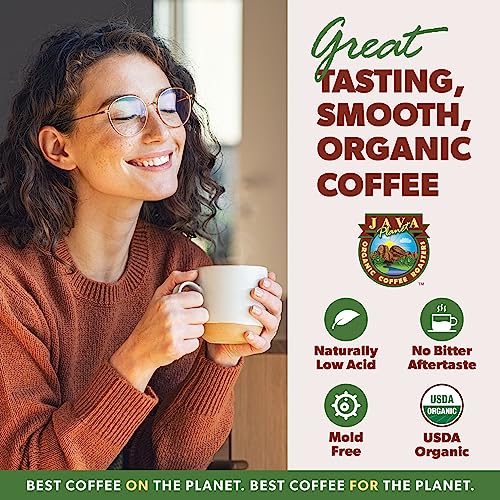 Low Acid Organic Coffee Beans Whole (16 Ounce)