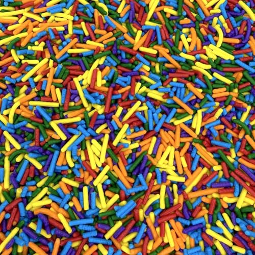 Sprinkles Edible Cake and Cupcake Sprinkles with Assorted Shapes and Sizes for Parties (4 Ounce)
