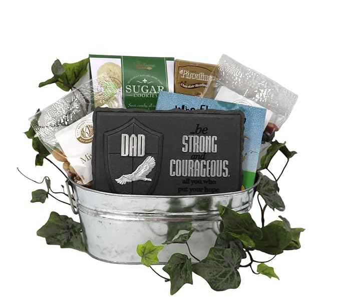 Gift Basket Village: World Class Dad - Book, Plaque, Gourmet Snacks & Treats Gift Set