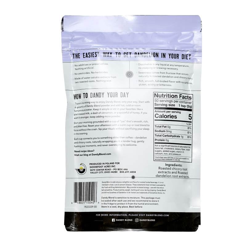 Purely Rooted. Instant Herbal Beverage (3.5 Ounce)