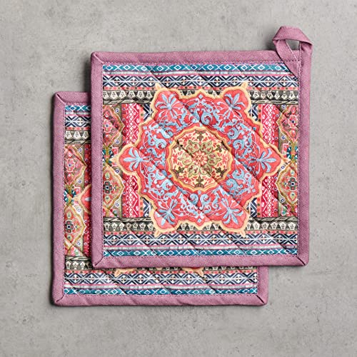 Pot Holders 100% Cotton Potholders (2 Count)