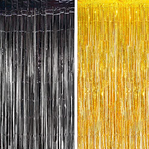 Foil Fringe Curtains (2 Count)