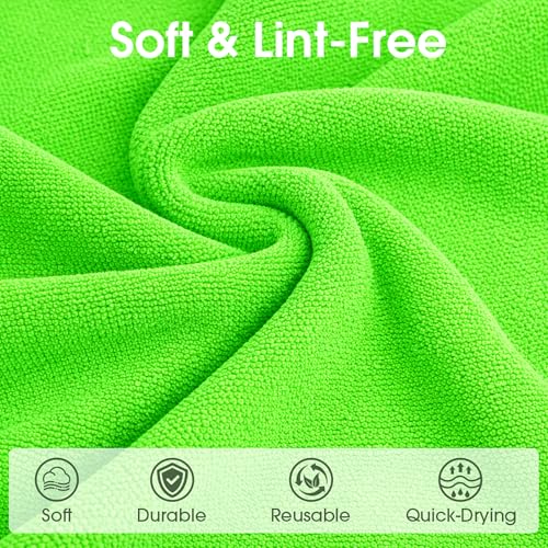 Microfiber Cleaning Cloth Roll (100 Count)