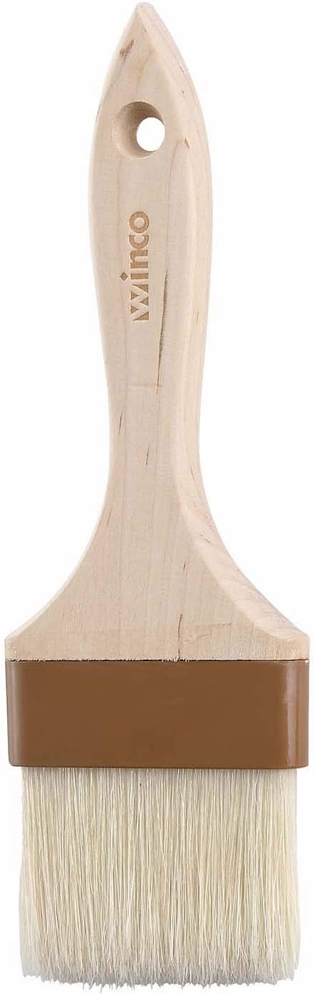 Winco Heavy-Duty Boar Bristle Basting Brush, 3