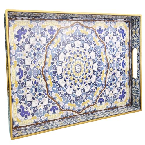 Blue Decorative Tray