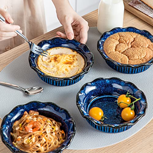 Ceramic Mini Pie Pans Set of 6 (6 count)