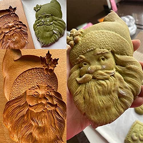 Wooden Cookie Biscuit Mold
