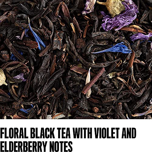 August Uncommon Black Metallic Violet & Elderberry Black Tea