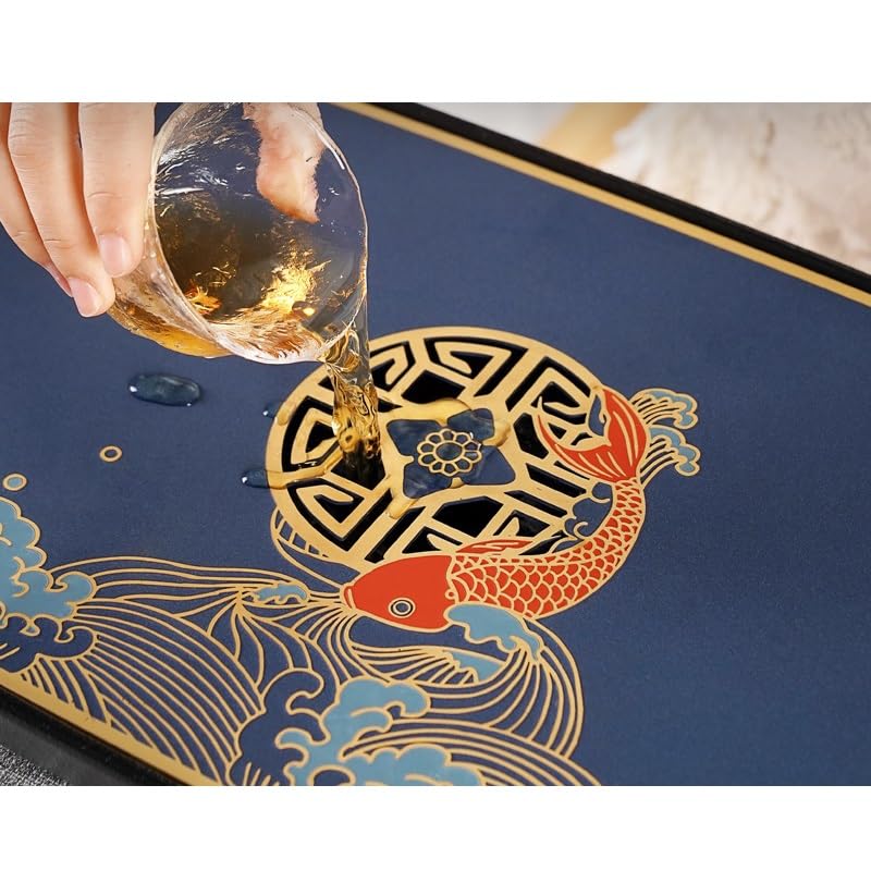 Tea Set Household Water Storage Tea Tray Indoor Ceramic Water Storage Dry Brewing Table