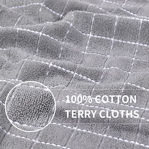 100% Cotton Terry Kitchen Towels (4 Count)
