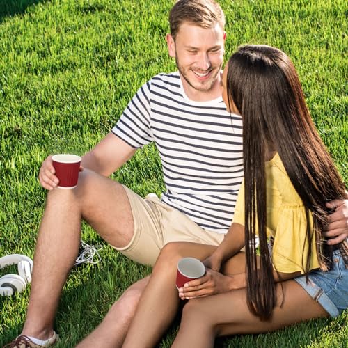 200 Pcs 4 oz Disposable Espresso Coffee Cups