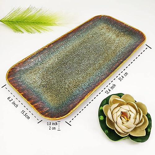 Ceramic Dinner Plates Dish Set (4 Count)