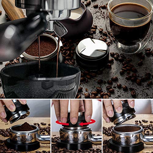 58mm Coffee Distributor and Tamper Dual Head