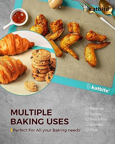 Silicone Baking Mat Set of 3 Dark Blue