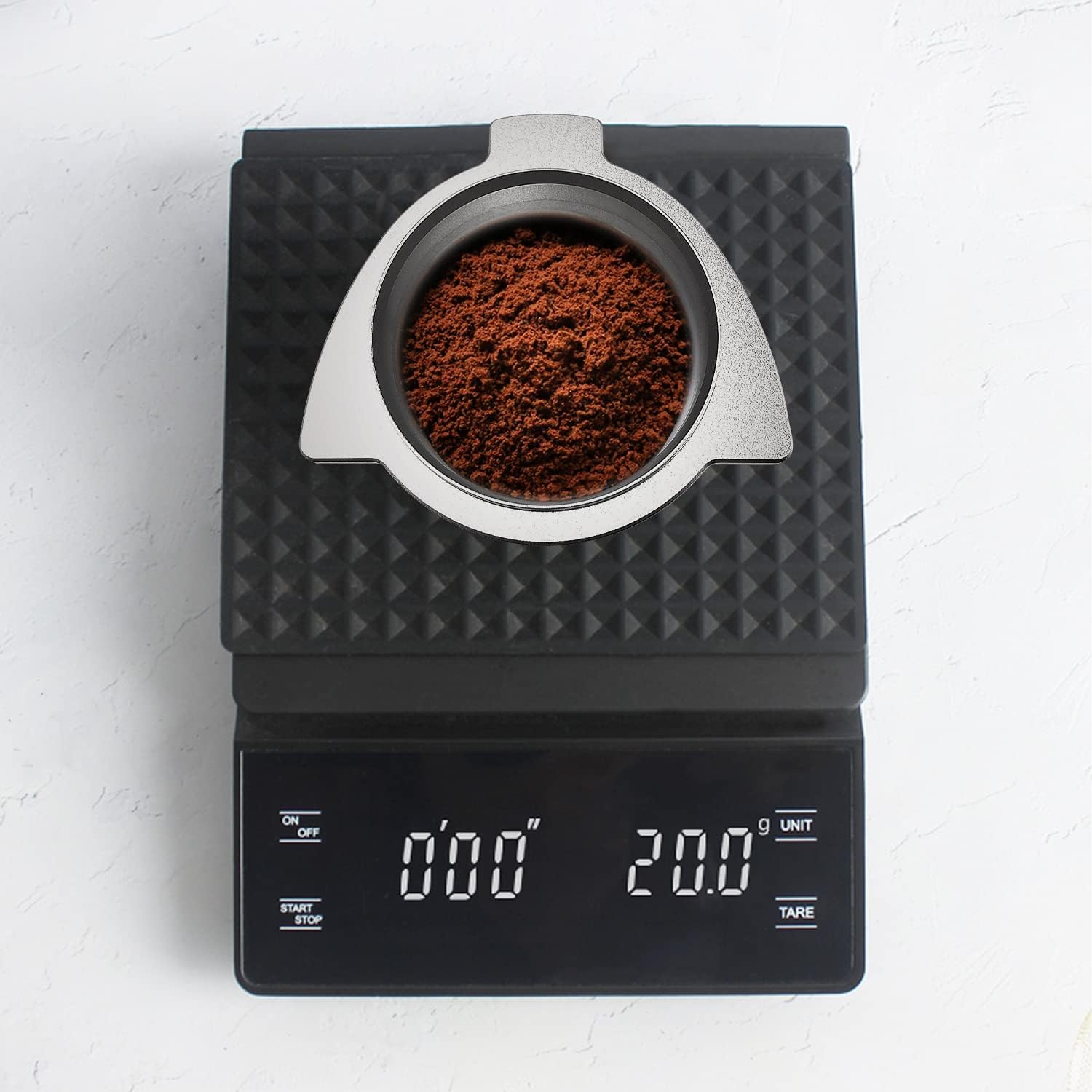 Portafilter Dosing Cup Espresso Coffee Accessrioes Compatible with 54mm Breville Portafilter and All 54mm Size Matte Silver