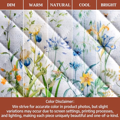 100% Cotton Oven Mitt & Pot Holder Set