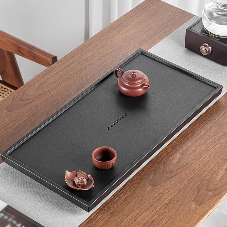 Tea Set Porcelain Stone Tea Tray Home Simple Tea Table Drain Tray