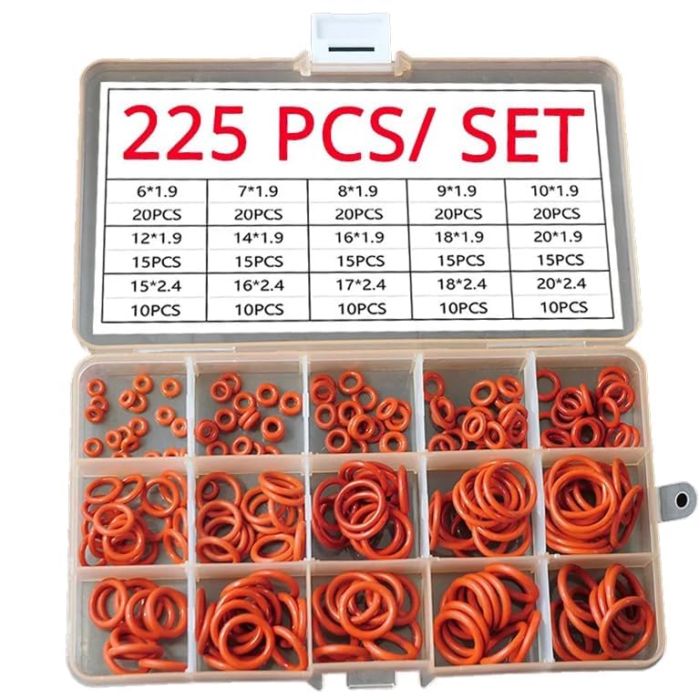 Silicone Rubber O (225 Count)