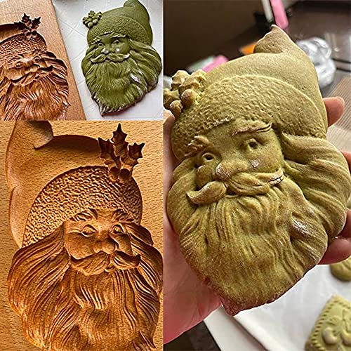 Wooden Cookie Biscuit Mold