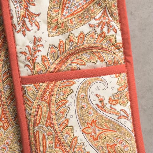 Double Oven Mitts 100% Cotton Double Oven Glove