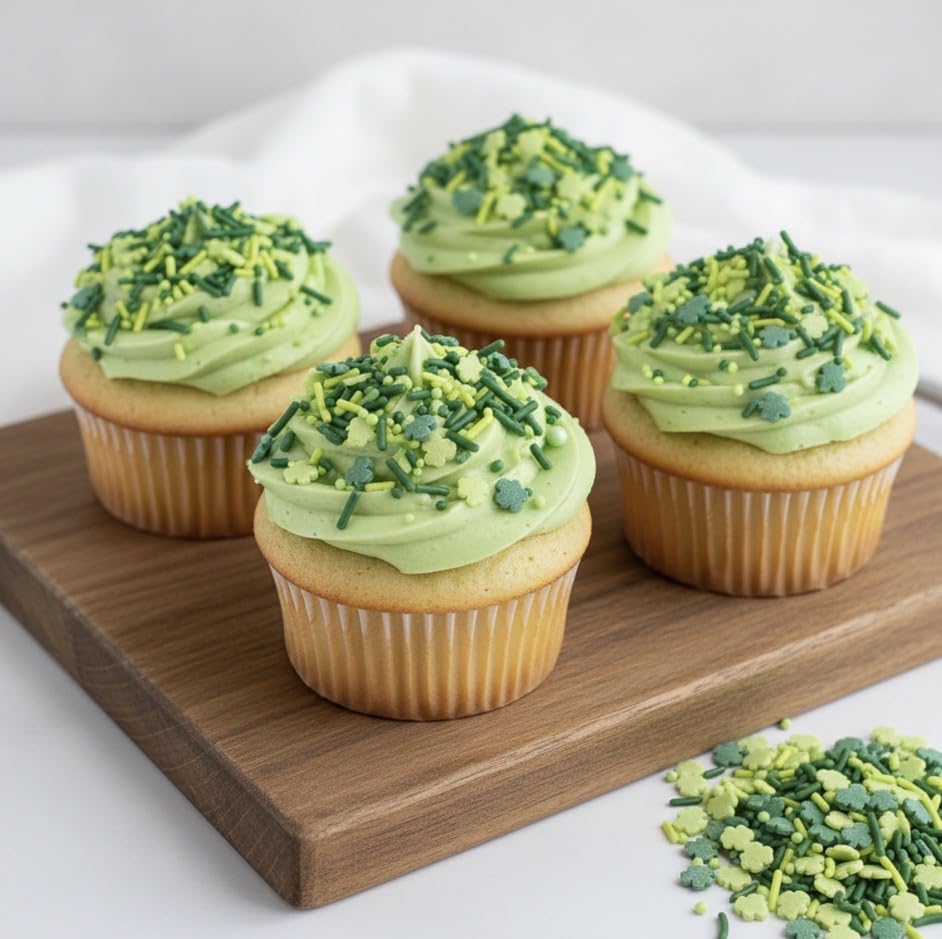 Shamrock Sprinkles for Baking (3 Ounce)